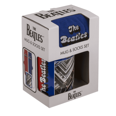 Geschenkset, The Beatles, Becher und Socken