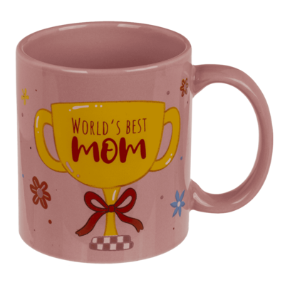 Geschenkset, World's Best Mom, Becher und Socken,