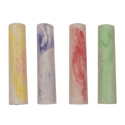 Gesso da colorare per la strada, colori mum
