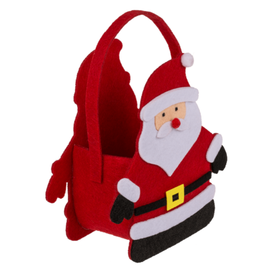 Gift bag, Christmas, felt material,