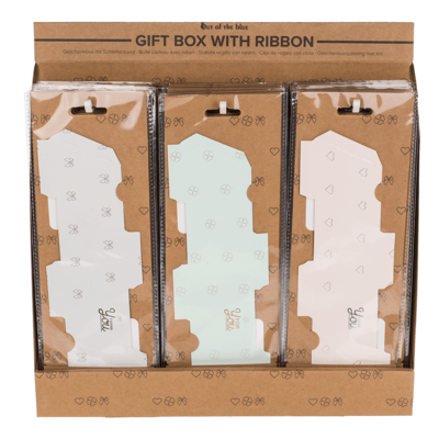 Gift box with ribbon,