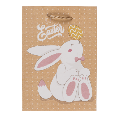 Gift Paper bag, Bunny, 12 x 6 x 16 cm,