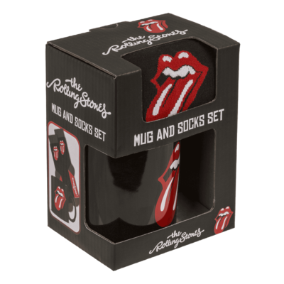 Gift set, The Rolling Stones, mug and socks,