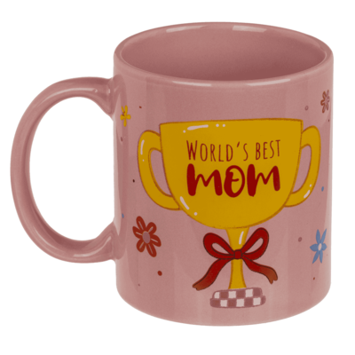 Gift set, World's Best Mom, Mug and socks,