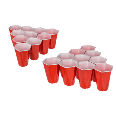 Gioco di bevute, Hexagonal Beer Pong,