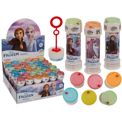 Gioco di pazienza con bolle di sapone, Frozen,