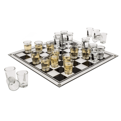 Glass Chess Drinking Game