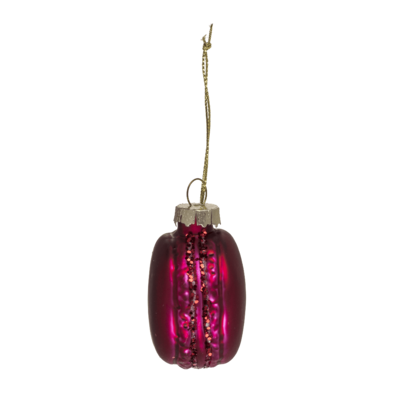 Glass tree decorations,Bubble Tea,set of 3,Macaron