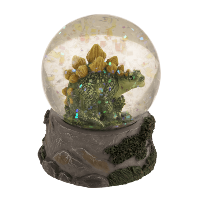 Glitter ball, Dinosaur, on base,