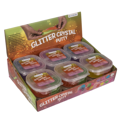 Glitter Crystal Putty, approx. 120 g,