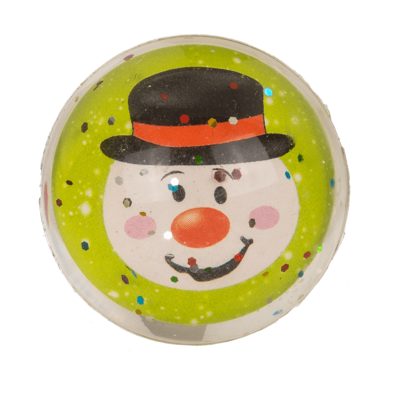 Glitter-Springball, Joyful Xmas Jumpers, 4 cm,