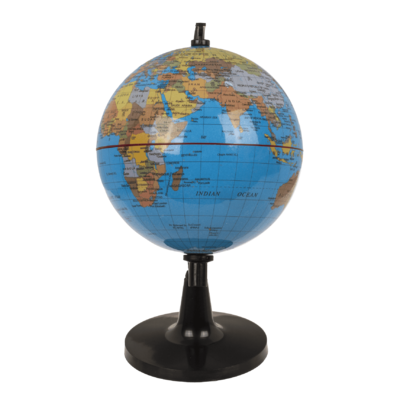 Globe, D: 10,5 cm, made of PVC,