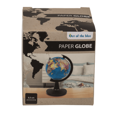 Globe, D : 8,5 cm, en papier, en emballage cadeau