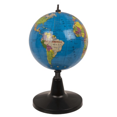 Globe, D : 8,5 cm, en papier, en emballage cadeau