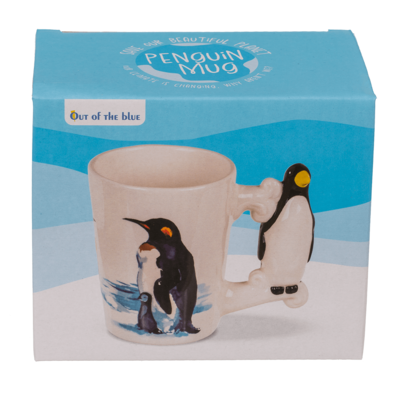 Gobelet,Pingouin, env. 11 x 8,5 cm, env.300 ml,