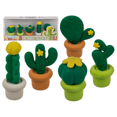 Goma para borrar, Cactus, aprox. 7 cm,