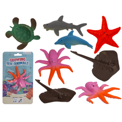 Growing Sea Animals, 10 cm,