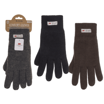 Guantes de hombre con forro interior 3M