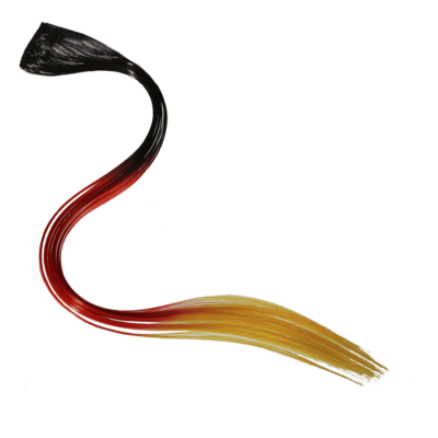 Hair extensions, Germany flag,