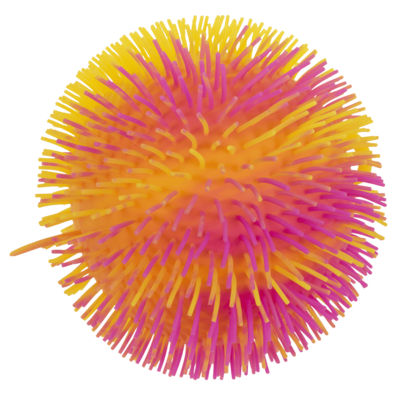 Hairy puffer ball, 22 cm,