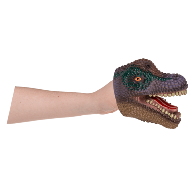 Hand puppet, Dinosaur, 10 cm,