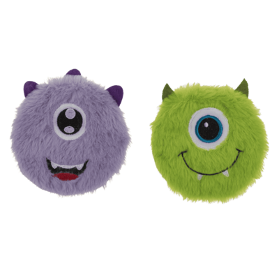Hand warmer, monster, with plush cover,