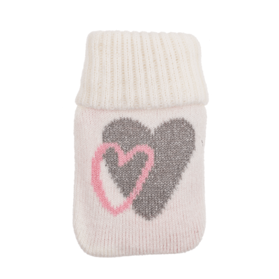 Hand warmer with textile cover, Sweet & Love,