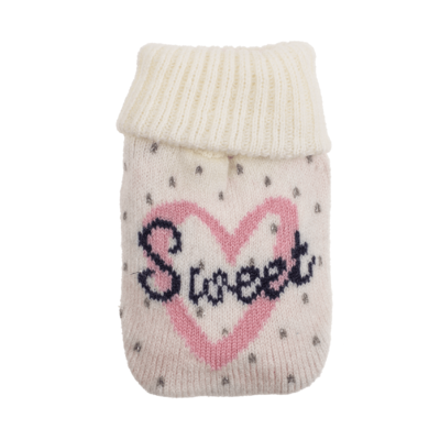 Hand warmer with textile cover, Sweet & Love,