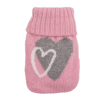 Hand warmer with textile cover, Sweet & Love,