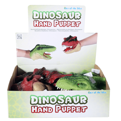 Handpuppe, Dinosaurier, ca. 15 cm,