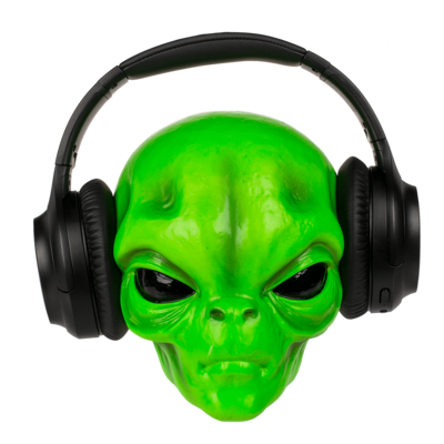 Headphone Holder, Alien,