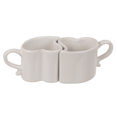 Heart shaped espresso mug,