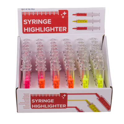 Highlighter, Syringe,