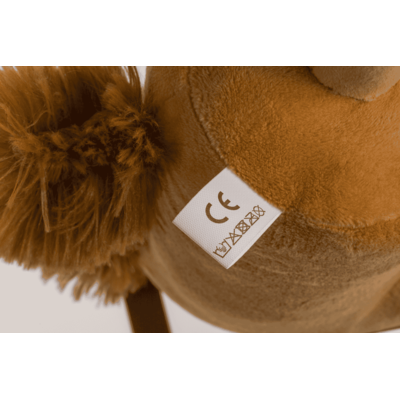 Hobby Horse, Brown Horse, 75 cm,