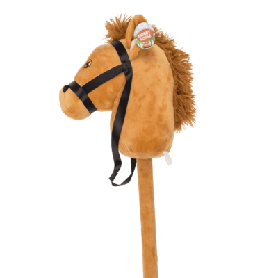 Hobby Horse, Brown Horse, 75 cm,