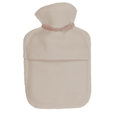 Hot water bottle, heart, 2 colours assorted,