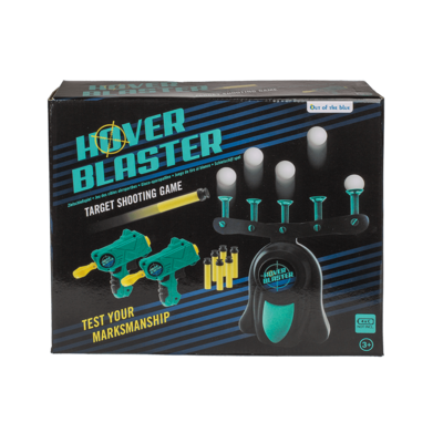Hover blaster target shooting game, incl. 2 guns,