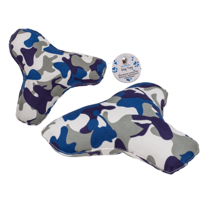 Hunde-Spielzeug, Camouflage Boomerang,