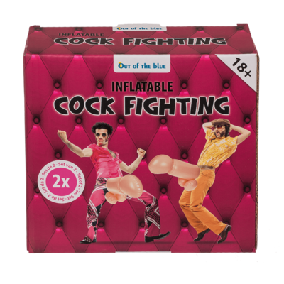 Inflatable Cock Fighting, approx. 52 x 18 x 21 cm,