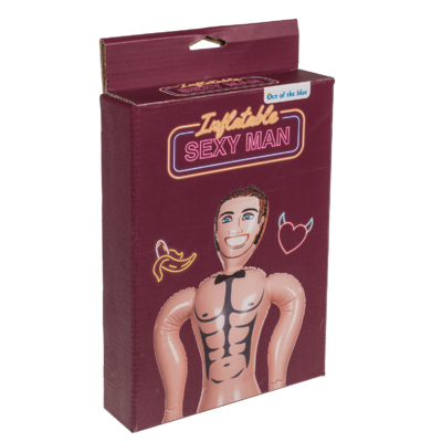 Inflatable doll, sexy man,