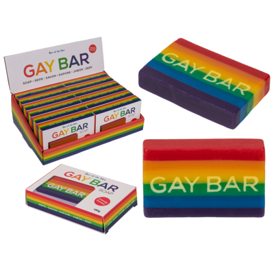 Jabón, Gay Bar, aprox. 150 g, en cajita de regalo,