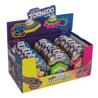 Jeu l'illusion, Tornade, avec LED (piles incl.)