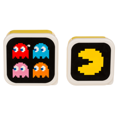 Juego de 3 fiambreras, Pac-Man,