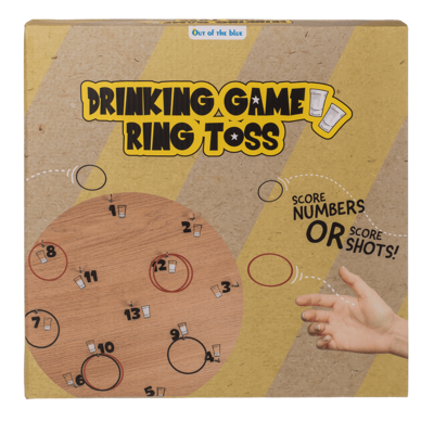 Juego de beber, Ring Toss Game, aprox. 30 cm,