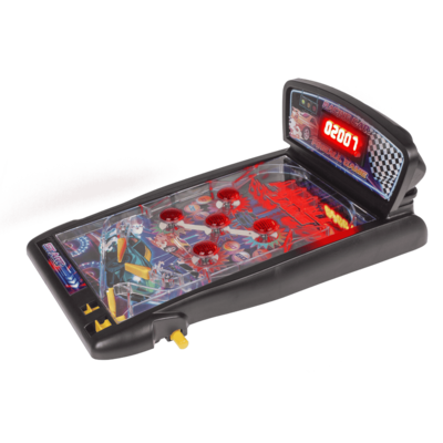 Juego de pinball de coches de carreras, 43 x 25