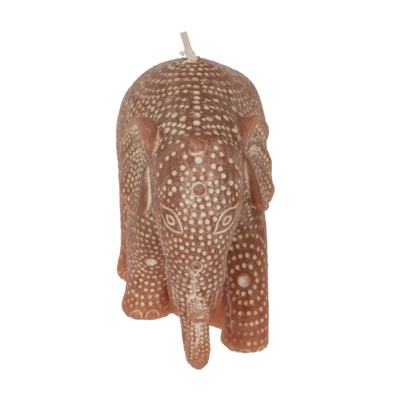 Kerze, Elefant, ca. 11,5 x 4,5 x 8,5 cm