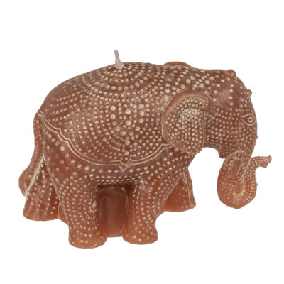 Kerze, Elefant, ca. 11,5 x 4,5 x 8,5 cm