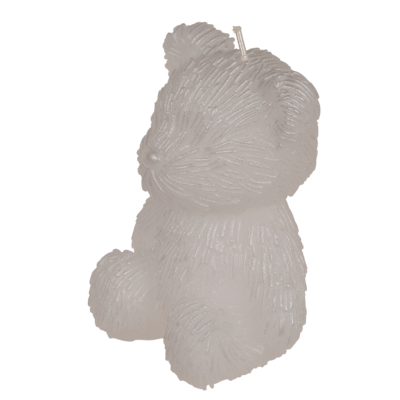 Kerze, Teddybär, ca. 11 x 9,5 x 13,5 cm,