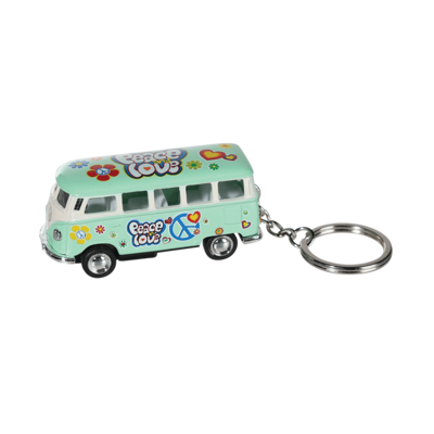 Keychain, model car with pull back,