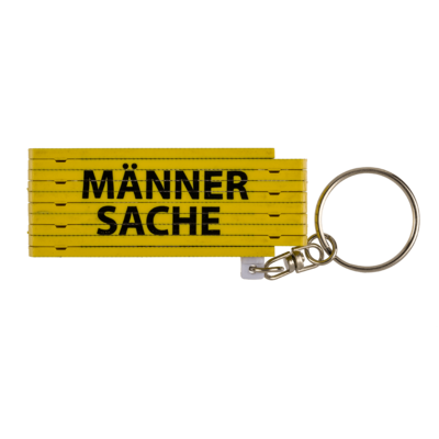 Keychain, Plastic Folding Ruler with wording,